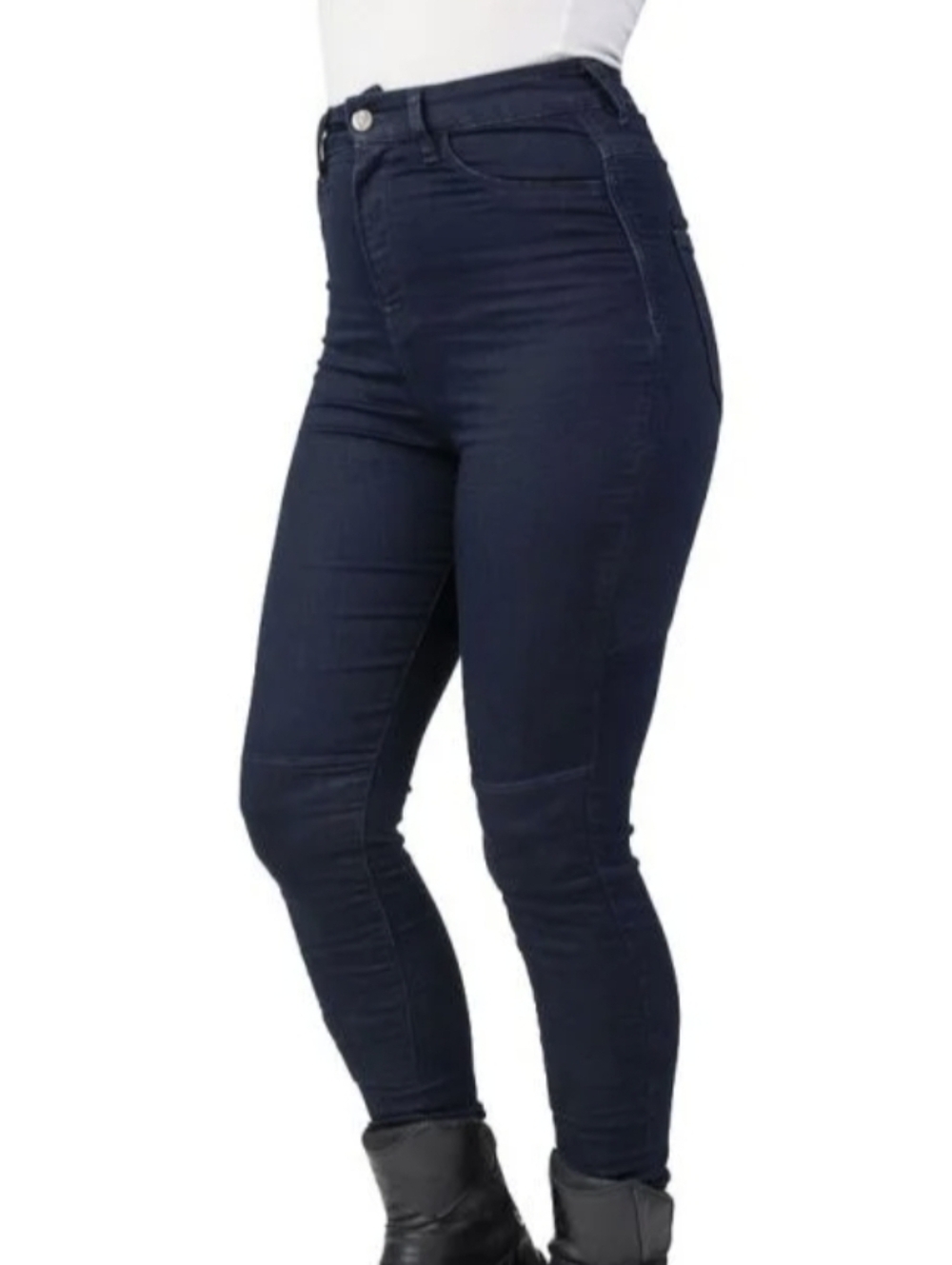 Bull-it Jeans Fury Womens Motorcycle Jeggings With Pads SP120 Lite in Dark‎ Blue